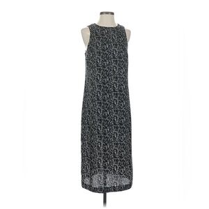 Kensie Black & White Abstract Faces Sleeveless Shift Dress – Size S